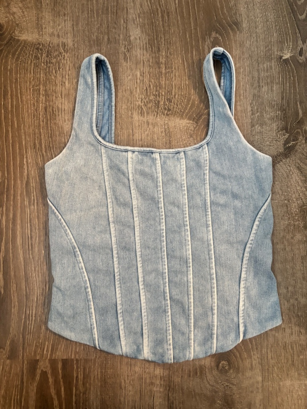 DENIM CORSET